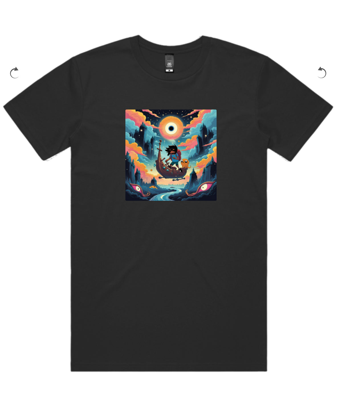 Raft of the Infinite” Tee – Cosmic Loomz Exclusive